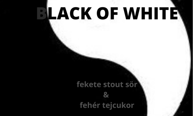 Black of White – ismét egy édes stout